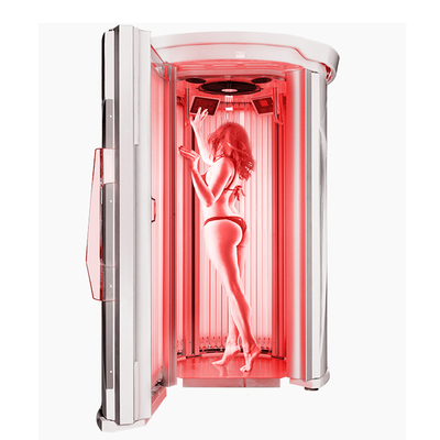 Hotsale Vertical Solarium Stand Up Tanning Bed Indoor Sunbed Machine Down Home Tanning Bed Booth Tanning Machine Solarium Sunbed για το μαύρισμα του δέρματος